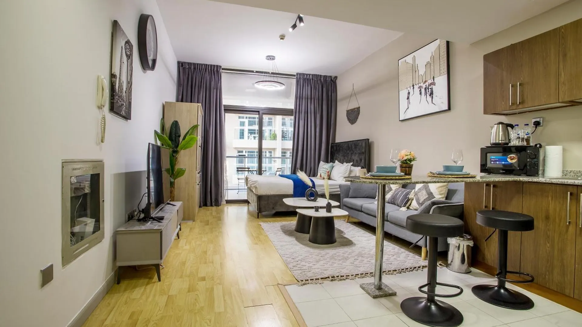 Upscale Studio In Binghatti Apartments, Dso Dubai